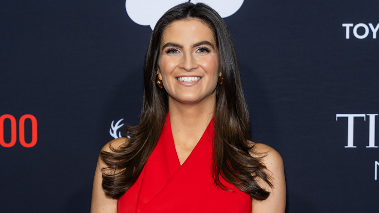 Kaitlan Collins smiling at TIME event