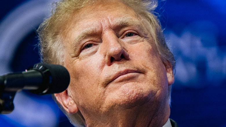 Donald Trump at an Arizona rally