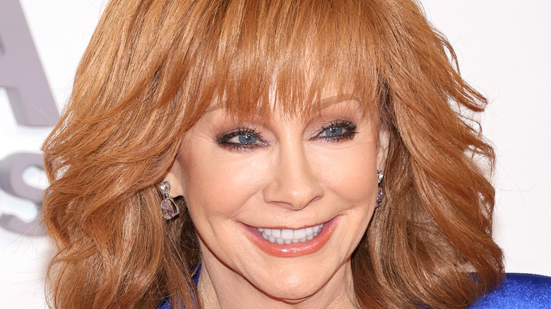 Reba McEntire smiling