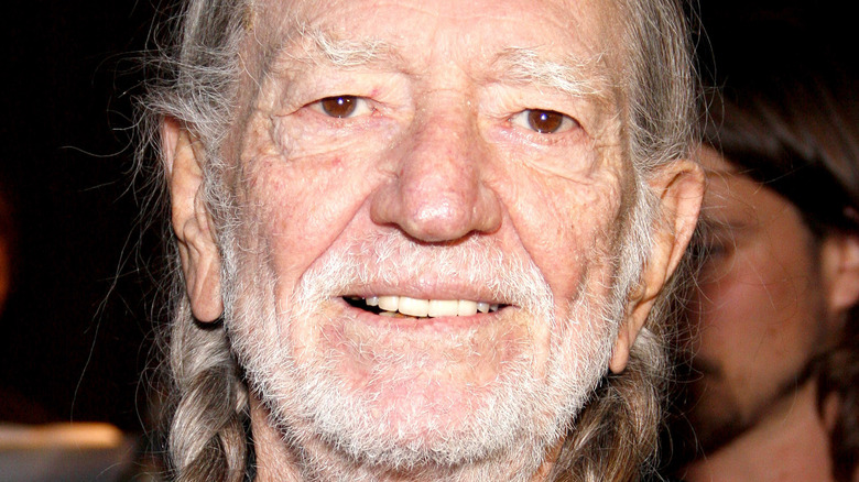 Willie Nelson at a pre-Oscar party in 2013