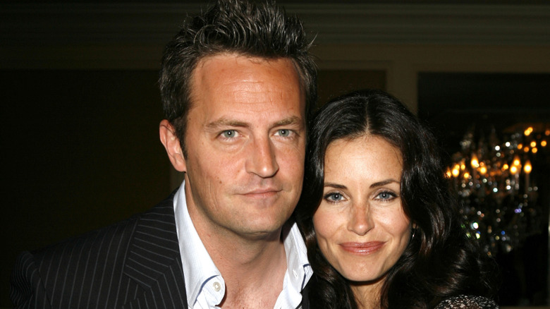 Matthew Perry and Courteney Cox