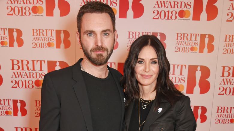 Courtney Cox and Johnny McDaid in 2018