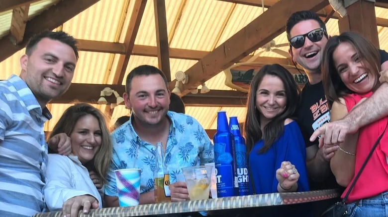 Dianna Russini with husband and friends