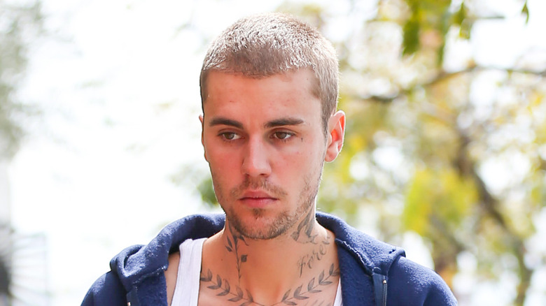 Justin Bieber walking