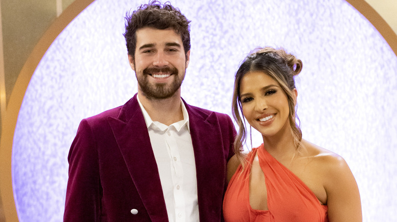 Zanab Jaffrey and Cole Barnett smiling