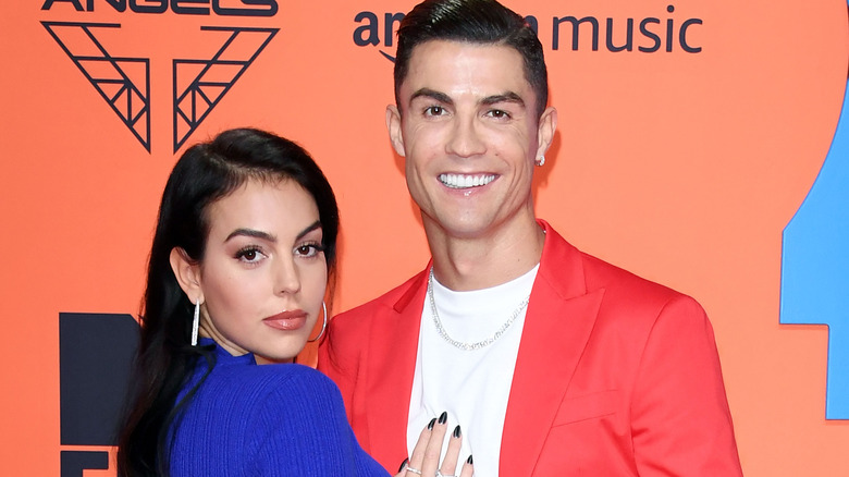 Cristiano Ronaldo and Georgina Rodriguez in 2019