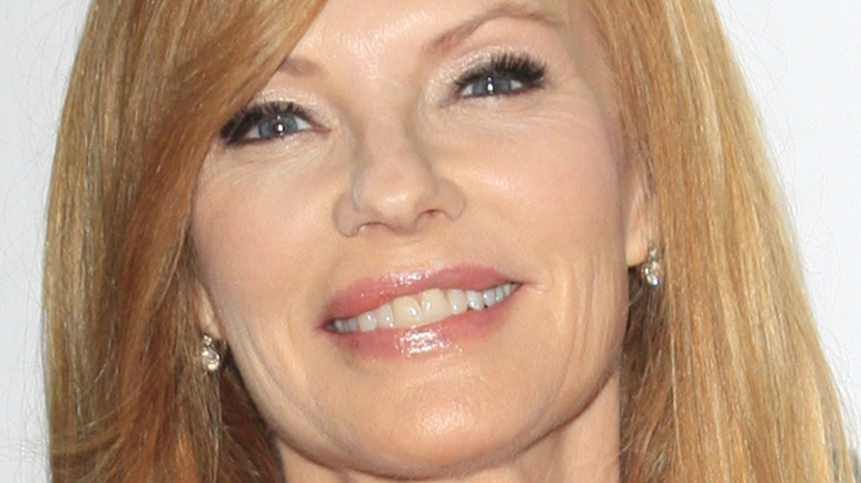 Marg Helgenberger smiling