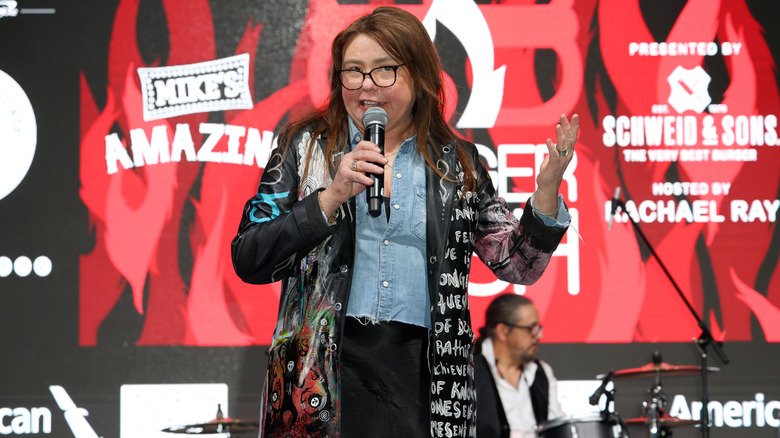 Rachael Ray at Mike's Amazing Burger Bash in 2025.