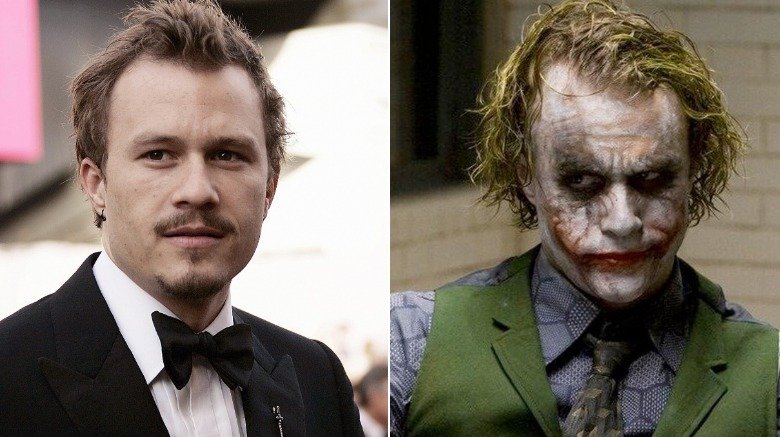 Heath Ledger as the Joker