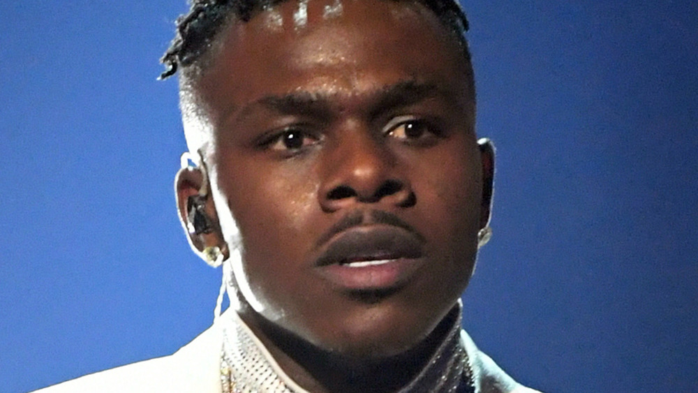 DaBaby performing at the 63rd Annual Grammy Awards 2021