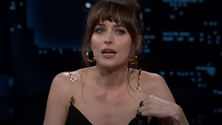 Dakota Johnson on Jimmy Kimmel