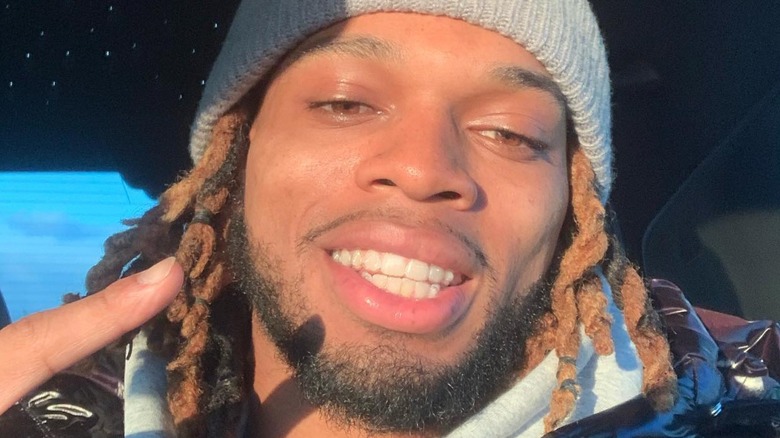 Damar Hamlin smiling