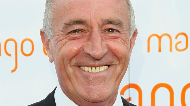 Len Goodman smiling