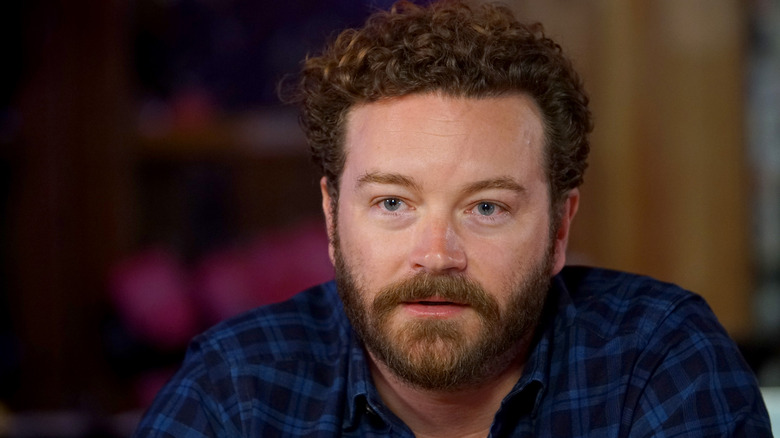 Danny Masterson on The Ranch set