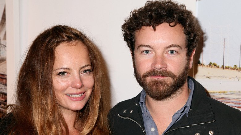 Bijou Phillips and Danny Masterson smiling