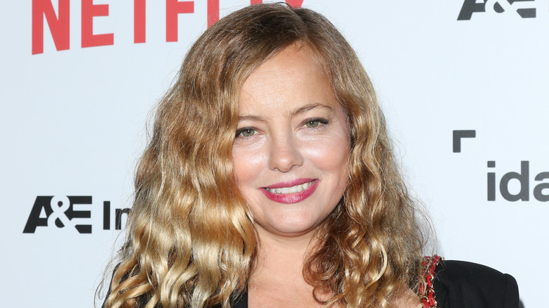 Bijou Phillips on the red carpet