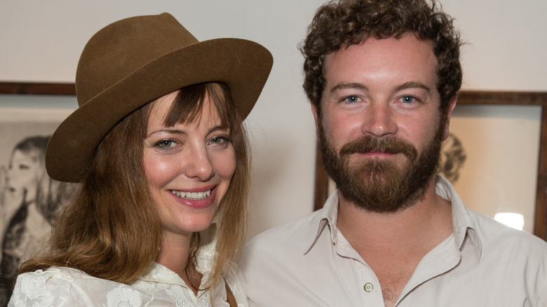 Danny Masterson and Bijou Phillips on a red carpet