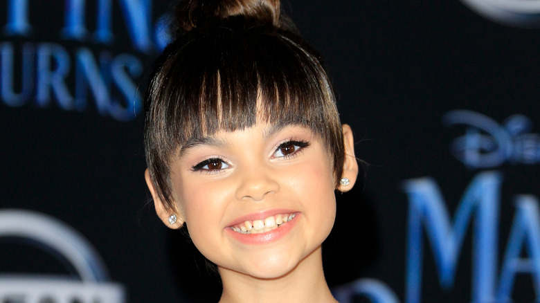 Ariana Greenblatt smiles on the red carpet
