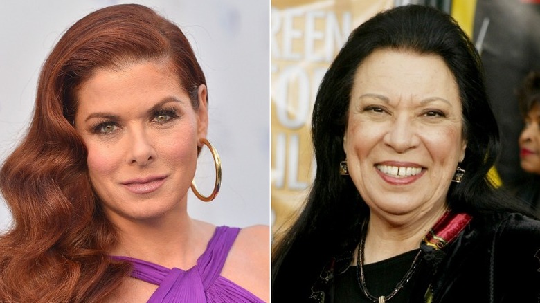 Debra Messing, Shelley Morrison