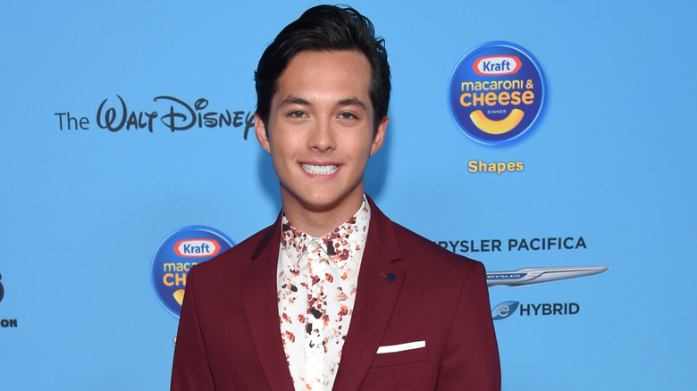 Laine Hardy at an event, smiling