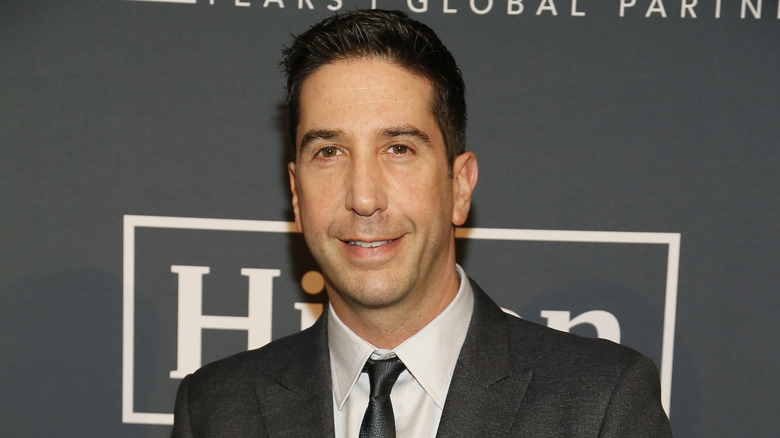 David Schwimmer smiling