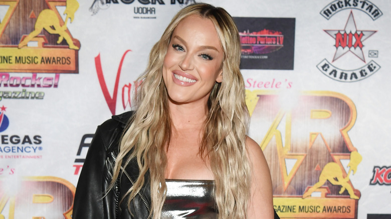 Lacey Schwimmer on the red carpet