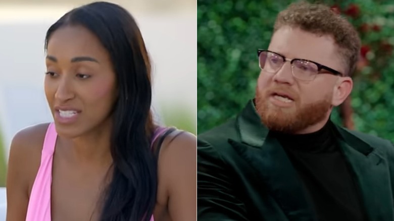 Monica Davis and Stephen Richardson's split image