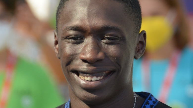 Khaby Lame smiling