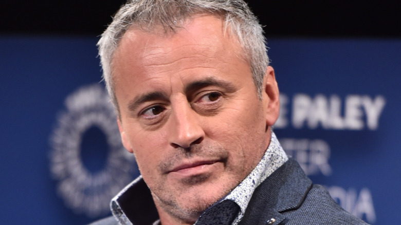 Matt LeBlanc looking off to the side