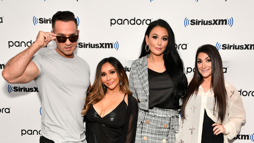 The cast of 'Jersey Shore' at SiriusXM Studios