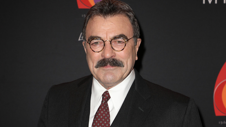 Tom Selleck on red carpet