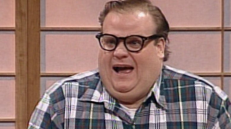Chris Farley performing on "SNL"