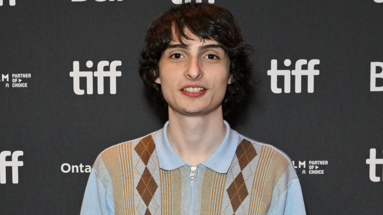 Finn Wolfhard smiling