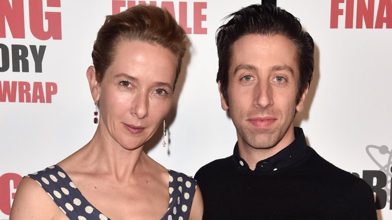 Simon Helberg and Jocelyn Towne