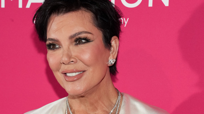 Kris Jenner smiling