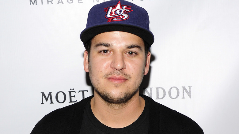 Rob Kardashian posing