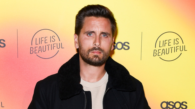 Scott Disick posing