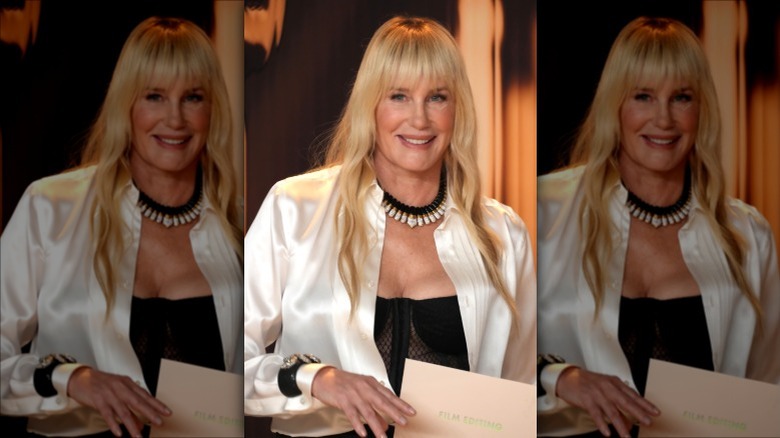 Daryl Hannah attends the Oscars in 2025