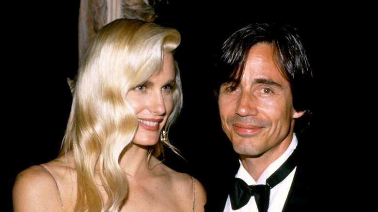 Daryl Hannah and Jackson Browne at the 60th Academy Awards in 1988