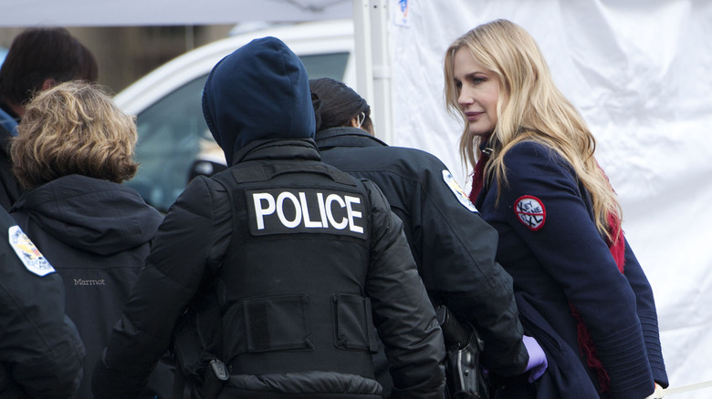 Daryl Hannah is arrested during the Keystone XL Pipeline Protest