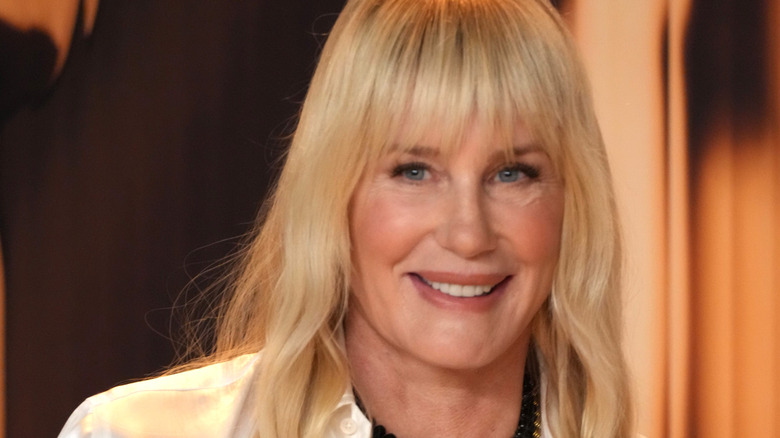 Daryl Hannah attends the Oscars in 2025