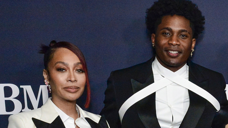 Lala Anthony and Da'Vinchi at "BMF" season 3 Los Angeles premiere