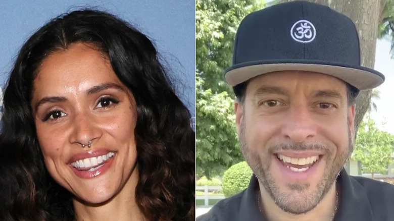 Miranda Rae Mayo and Andrés González