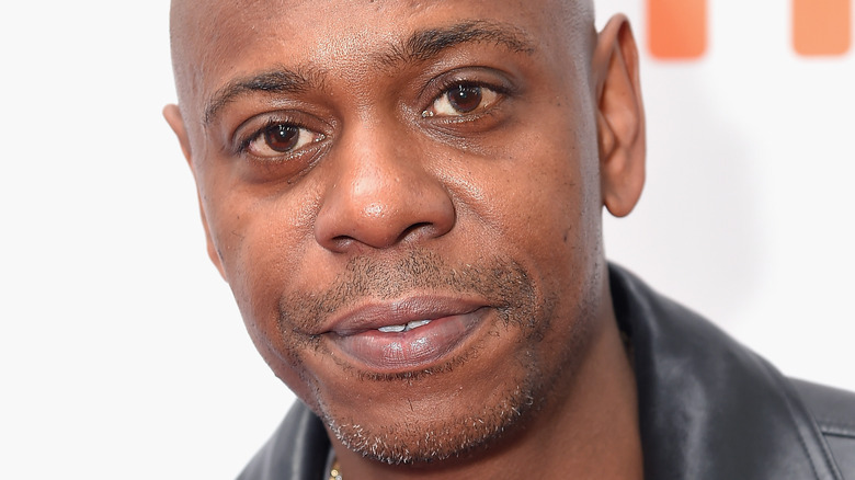 Dave Chappelle at the "A Star Is Born" premiere