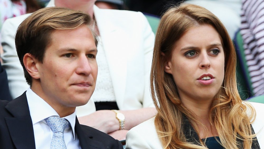 David Clark and Princess Beatrice 