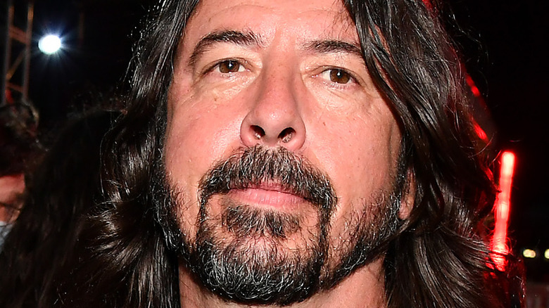 Dave Grohl looking forward