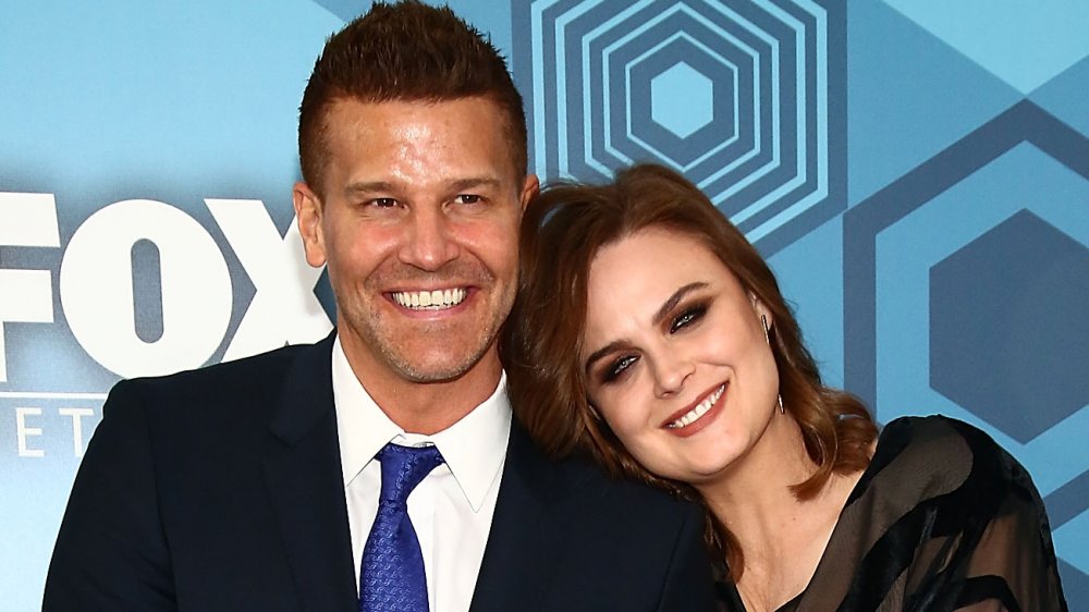 Emily Deschanel and David Boreanaz