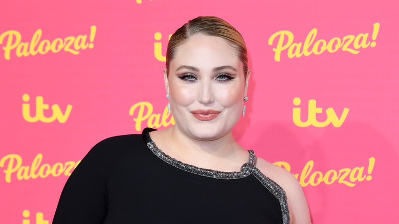 Hayley Hasselhoffattends an ITV event in 2019