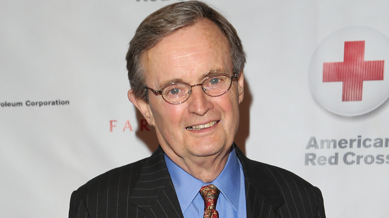 David McCallum, smiling at an event