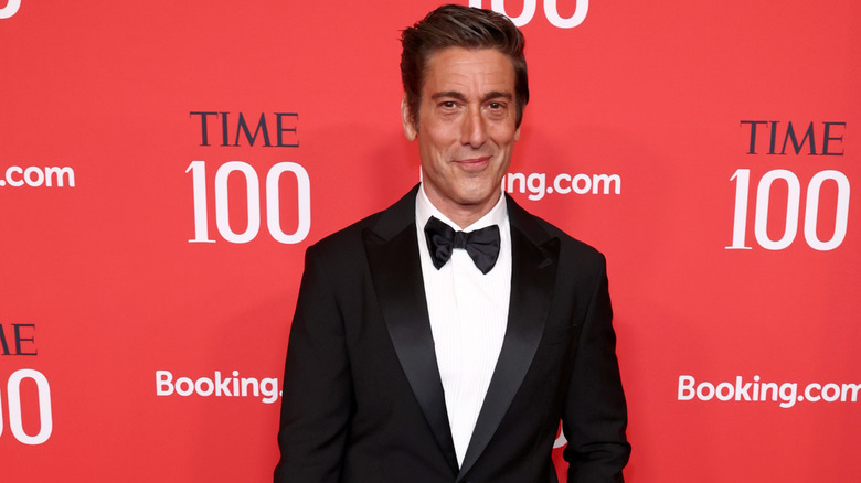 David Muir wearing a tuxedo